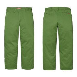 NEW SUPREME as Work Pants in dark green